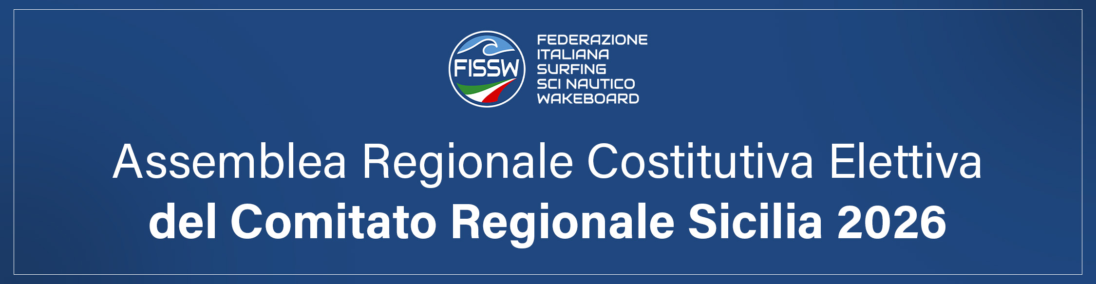 Assemblea Regionale Costitutiva Elettiva del Comitato Regionale Sicilia 2026